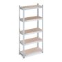 Plauktu bloks Relaxdays 10050789.0, 5 plaukti, 70 × 150 × 30 cm