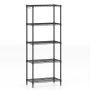 Shelving system, 5 shelves, 59 × 152 × 34 cm