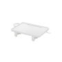 Hanging bedside table 27x37.8x7.9cm., white