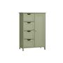 Bathroom cabinet 30x55x82cm., green