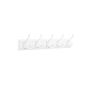 Wall-mounted clothes rack 7x50.4x4.6cm., white