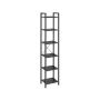Shelf 30x40x187.5cm., black