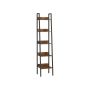 Industrial design ladder shelf with 5 shelves