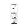 Plaukts 43x43x158cm, melns