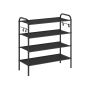 Apavu plaukts 28x68x70cm, melns