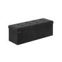 Hallway bench 38x110x38cm., black