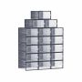 Apavu kastes 18 gab. 33,5x23,2x14,3 cm, tumši zilas