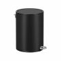 Small trash can, 3 liter capacity, black