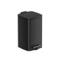 Trash can 8L., black