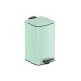 Trash can 8L., mint color