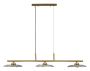 Griestu lampa EMILY, 3 gaismas avoti, 100 × 18 × 24 cm