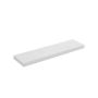 Sienas plaukts 20x80x3,8 cm, balts