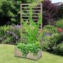 Grid with grid, removable bottom, 80.01 × 40.64 × 172.72 cm
