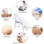 Massage table, Foldable, adjustable, 182 × 68 × 77.5 cm