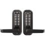 Mehāniskā durvju slēdzene VEVOR OL-209S3-BK-07, divpusēja tastatūra
