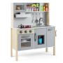 Wooden children's kitchen, 28 × 35.5 × 12 in