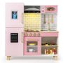 Wooden children's play kitchen, 92 × 30 × 98 cm