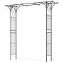 Metal gazebo frame, 81 × 20.5 × 81 in