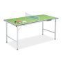Midi galda tenisa galds Relaxdays 10039448.0, Ar tīklu, 2 raketēm un 3 bumbiņām, 150 × 70 × 70 cm