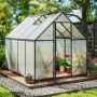 Mini greenhouse, with adjustable skylight, 250 × 195 × 190 cm