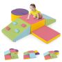 Soft climbing set, 6 pcs, Multicolored