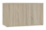 Mezzanine for wardrobe NORE S90, oak color