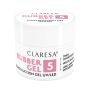 Гель для ногтей Claresa Rubber Gel, 90 г, оттенок 5