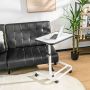 Bedside table, 9 positions, 4 casters, 61 × 43 × 74–94 cm