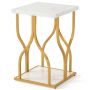 Nightstand, With Open Shelf, 15.5 × 15.5 × 23.5 in