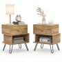 Set of bedside tables, 2 pcs, 39 × 47 × 29 cm