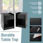 Set of 2 bedside tables, 43 × 60 × 40 cm