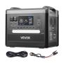 Портативная электростанция VEVOR Q2400Pro, 2160 Вт·ч, 39 × 28,1 × 34,3 см