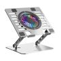 Nešiojamojo kompiuterio stovas Huzaro Hold 4.0 RGB, 11–17 colių, 27 × 7 × 25 cm