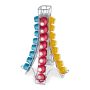 Nespresso kapsulu turētājs Relaxdays, 32 kapsulām, 21,5 × 30 × 21,5 cm
