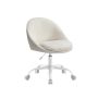 Office chair 60x60x90cm., gray/silver color
