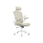 Office chair, white/beige