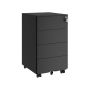Document cabinet 45.1x39x69.3cm., black