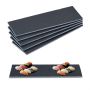 Gari slānekļa paliktņi Relaxdays, 6 gab, 30 × 10 × 0,6 cm