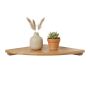 Sienas plaukts Relaxdays 10052717_8413, 18 × 3 × 18 cm