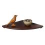Sienas plaukts Relaxdays 10052717_8418, 25 × 3 × 25 cm