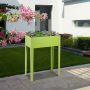 Raised bed, 2 drainage holes, 61 × 31 × 80 cm
