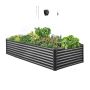 Paaugstinātā dobe VEVOR GM61010-H, 240 × 120 × 60 cm