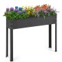 Raised bed container, 80 × 80 × 28 cm