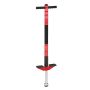 Polsterēts „Pogo“ springa stienis Relaxdays, 15–35 kg, sarkans, 95 × 24 × 6 cm