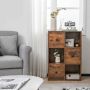 Built-in bookshelf, 3 cubes, 3 drawers, 60 × 89 × 30 cm