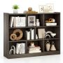 Built-in bookshelf, 3 tiers, 8 cubes, 121.92 × 92.71 × 31.75 cm