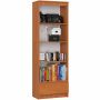 Напольный стеллаж CLP R60, 4 полки, 1 ящик, ольхового цвета, 60 × 180 × 35 см