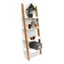 Напольная полка Relaxdays BAMBOO, 4 яруса, 55 × 155 × 34 см