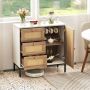 Freestanding cabinet, 1 door, 3 drawers, 80 × 80.5 × 35 cm