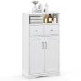 Bathroom cabinet, 2 drawers, 2 adjustable shelves, 59.69 × 107.95 × 30.48 cm